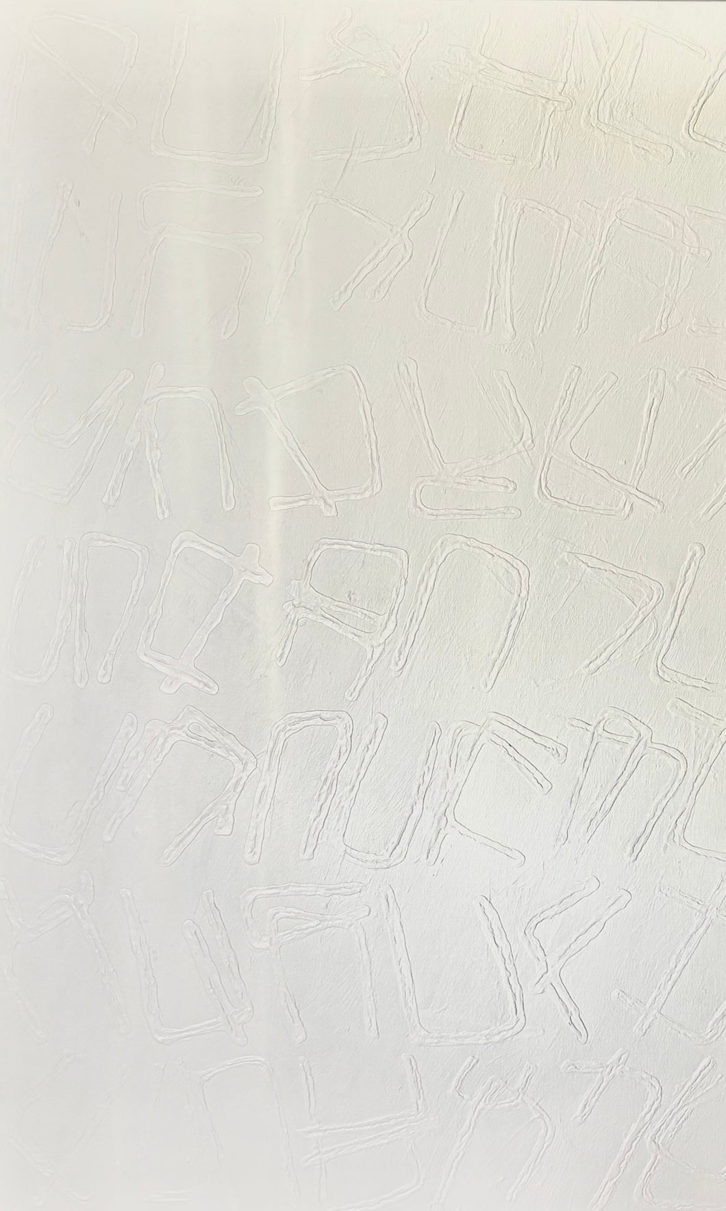Untitled (white on white) by Path Soong