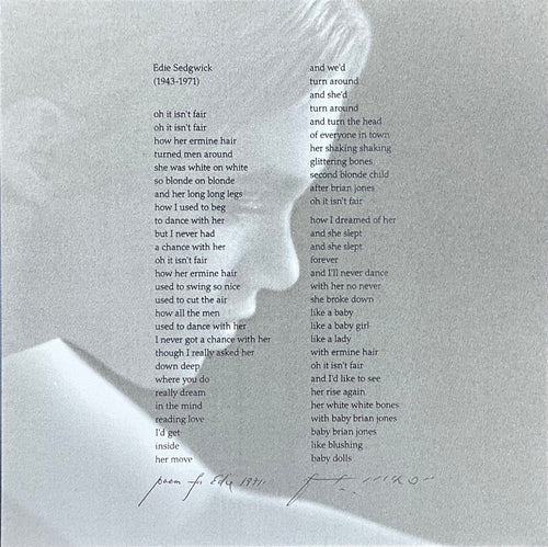 Edie by Patti Smith (Part Of Deluxe Box Set)