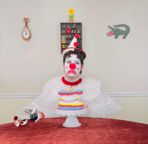 Contemplating Clown by Corbin Clemons