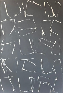 Untitled (white on grey) by Path Soong