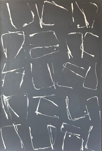 Untitled (white on grey) by Path Soong