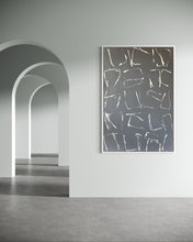 Untitled (white on grey) by Path Soong