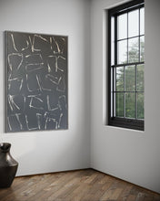 Untitled (white on grey) by Path Soong