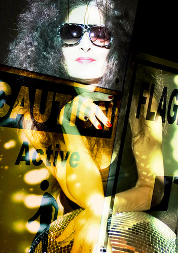 Caution Active (digital print)