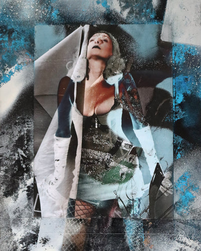 False Negative (mixed media canvas)