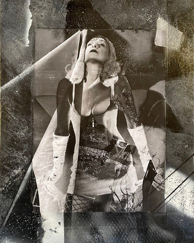 False Negative 2 (mixed media on canvas)