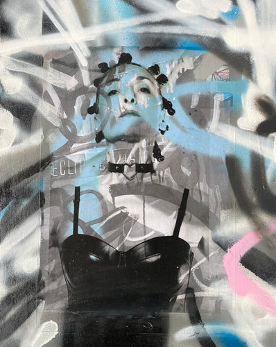 Reappearance (mixed media canvas)