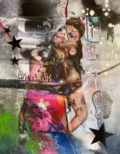 New Dawn (mixed media canvas)