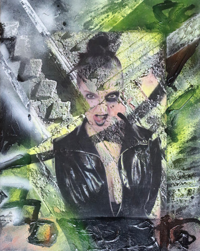 MonuMental (mixed media canvas)